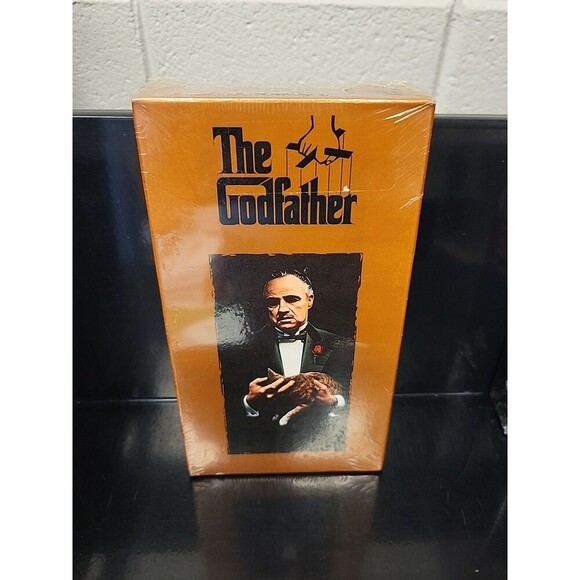 The Godfather (VHS 1997) & Scarface (VHS 1993)  SEALED Classic Mobster Movies - Picture 2 of 8